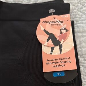 Shapermint Essentials Black Seamless Leggings